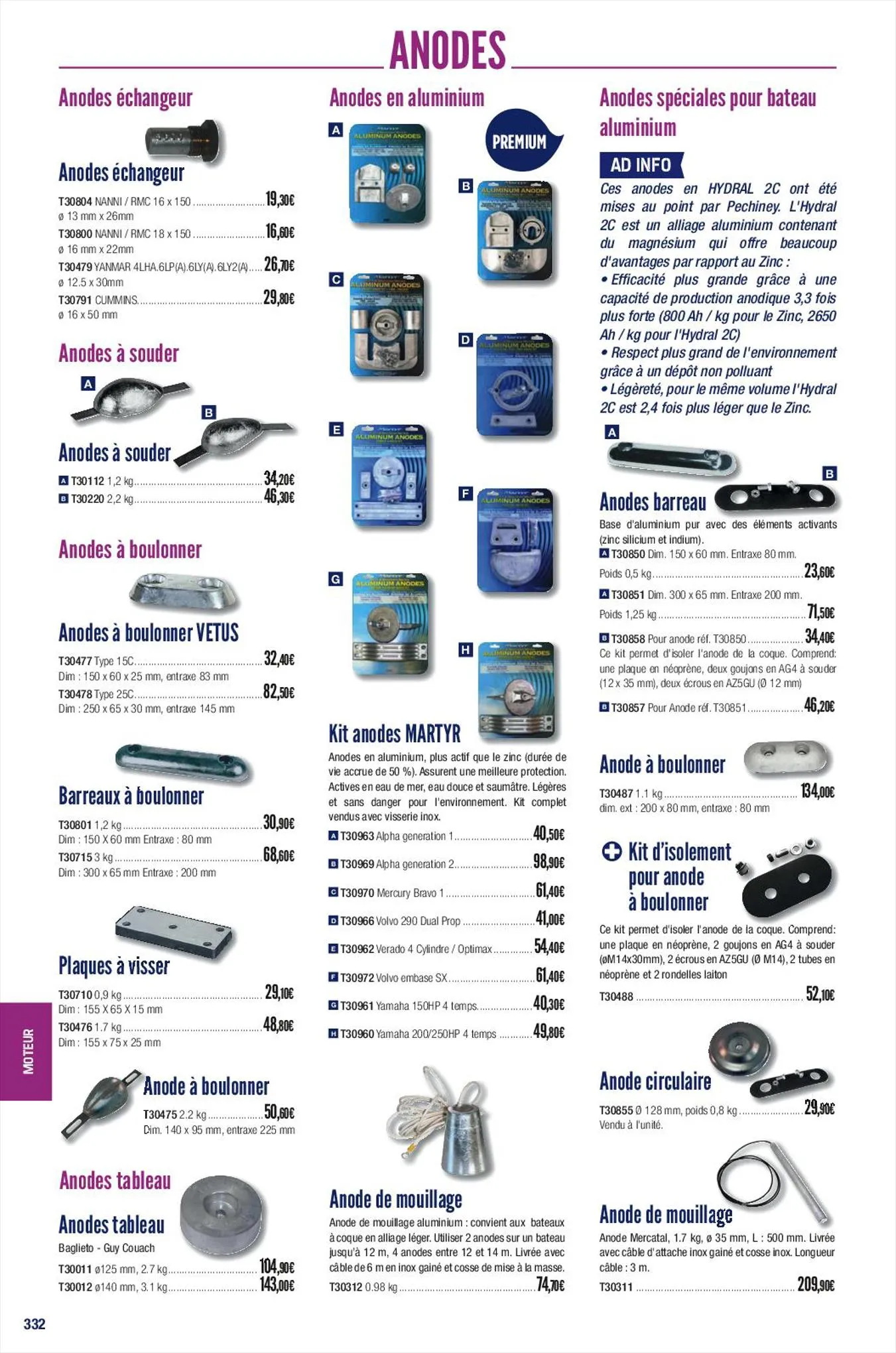 Catalogue Catalogue Accastillage Diffusion, page 00334