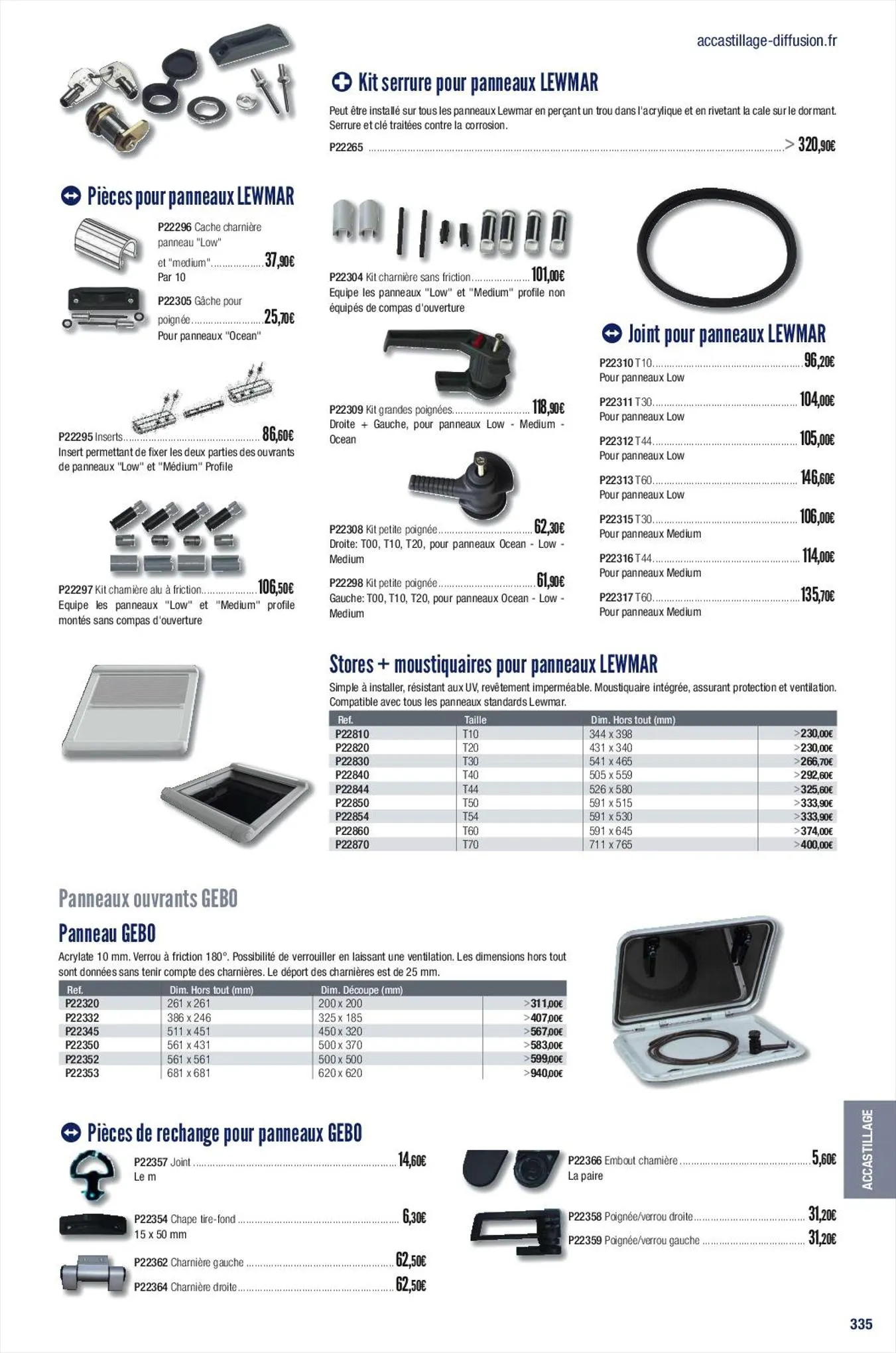 Catalogue Catalogue Accastillage Diffusion, page 00337