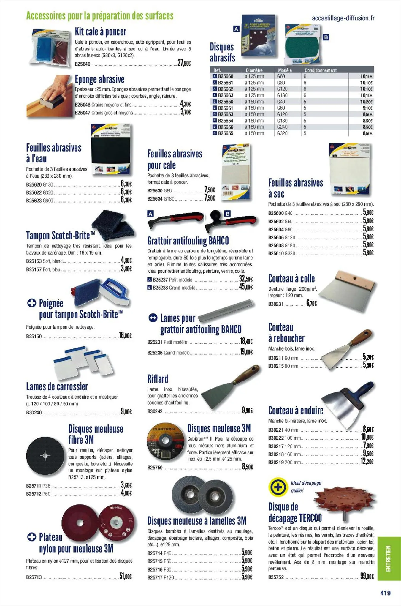 Catalogue Catalogue Accastillage Diffusion, page 00421