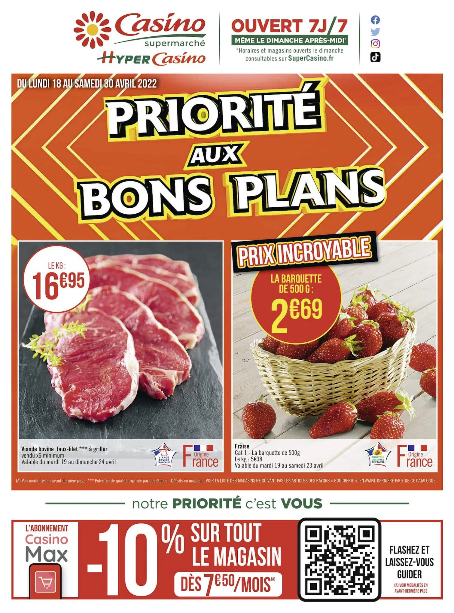 Catalogue Priorité aux promos, page 00040