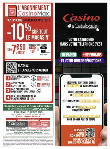 Catalogue Casino Supermarchés à Toulouse | Le mois Casinomania | 08/05/2022 - 22/05/2022