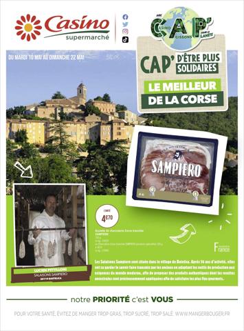 Catalogue Casino Supermarchés à Nice | Le meilleur de la Corse | 09/05/2022 - 22/05/2022