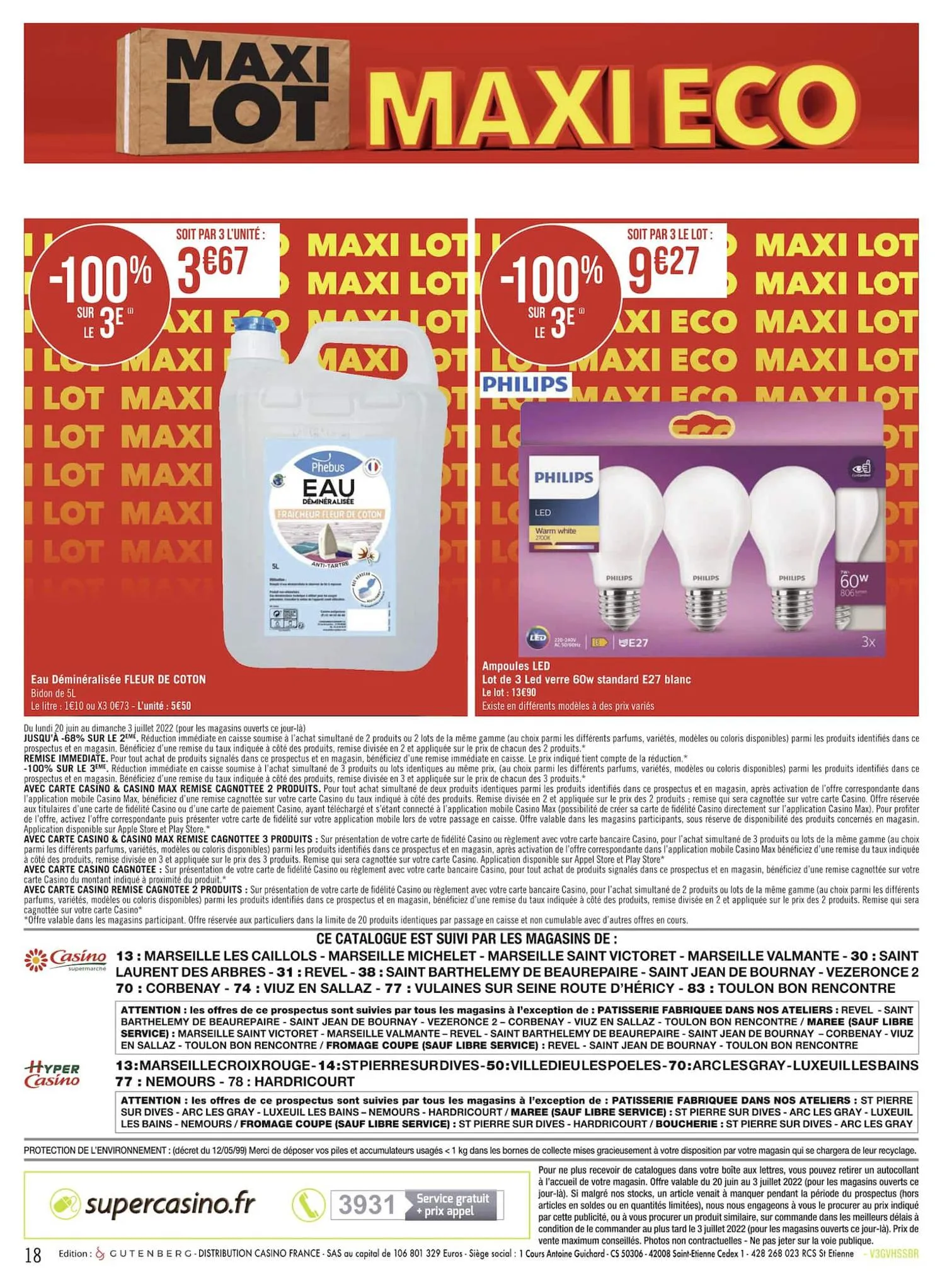 Catalogue MAXI LOT, MAXI ECO, page 00018