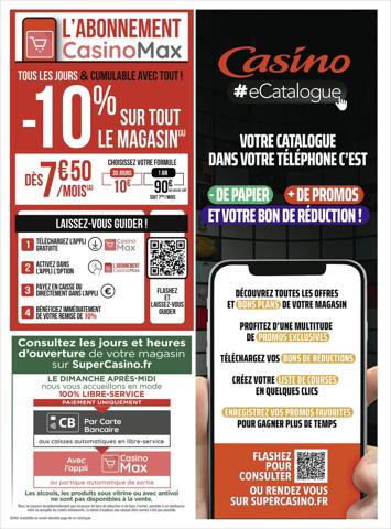 Catalogue Casino Supermarchés à Paris | Votre été au zénith ! | 26/06/2022 - 10/07/2022