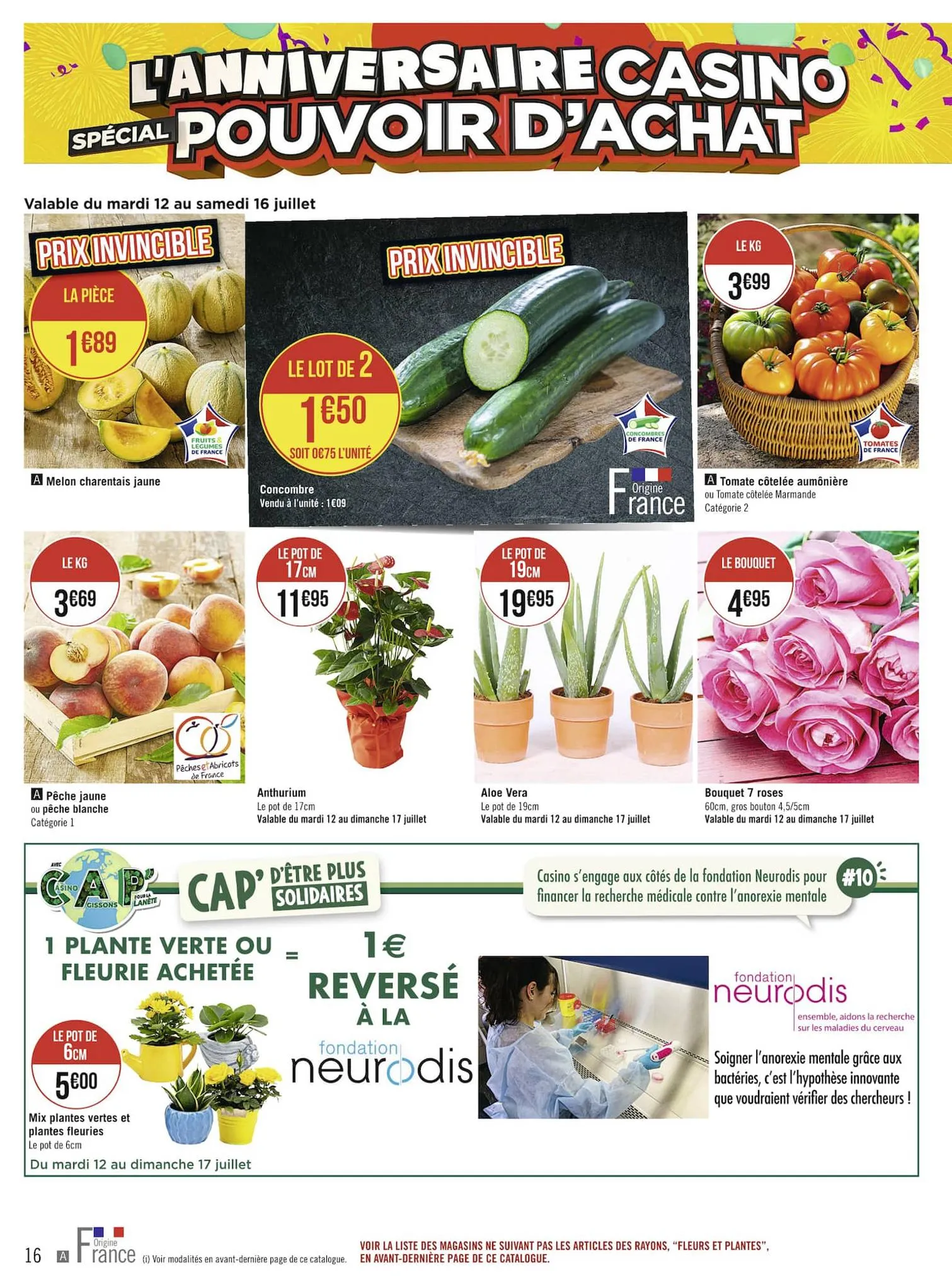 Catalogue Catalogue Casino Supermarchés, page 00016