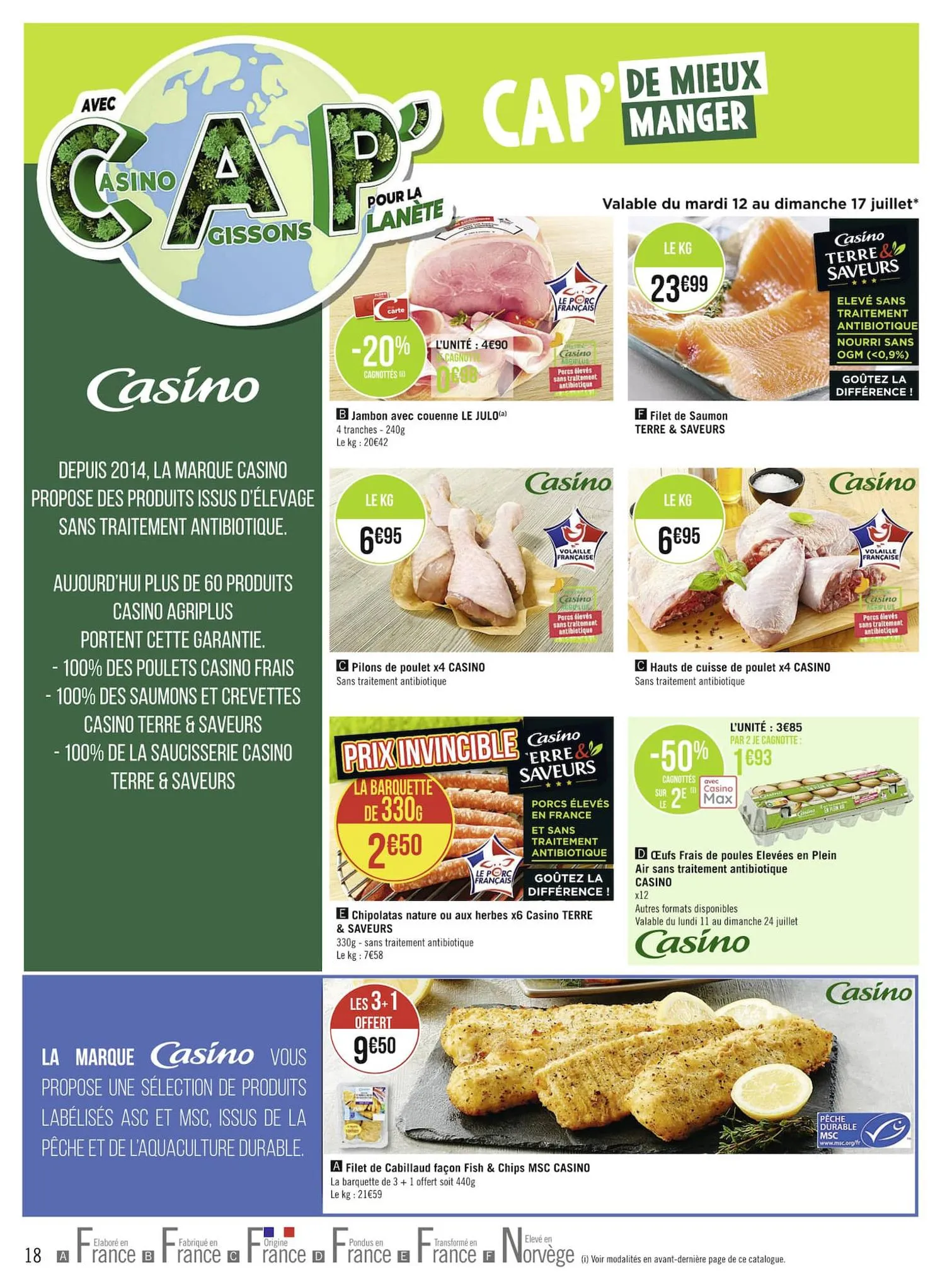 Catalogue Catalogue Casino Supermarchés, page 00018