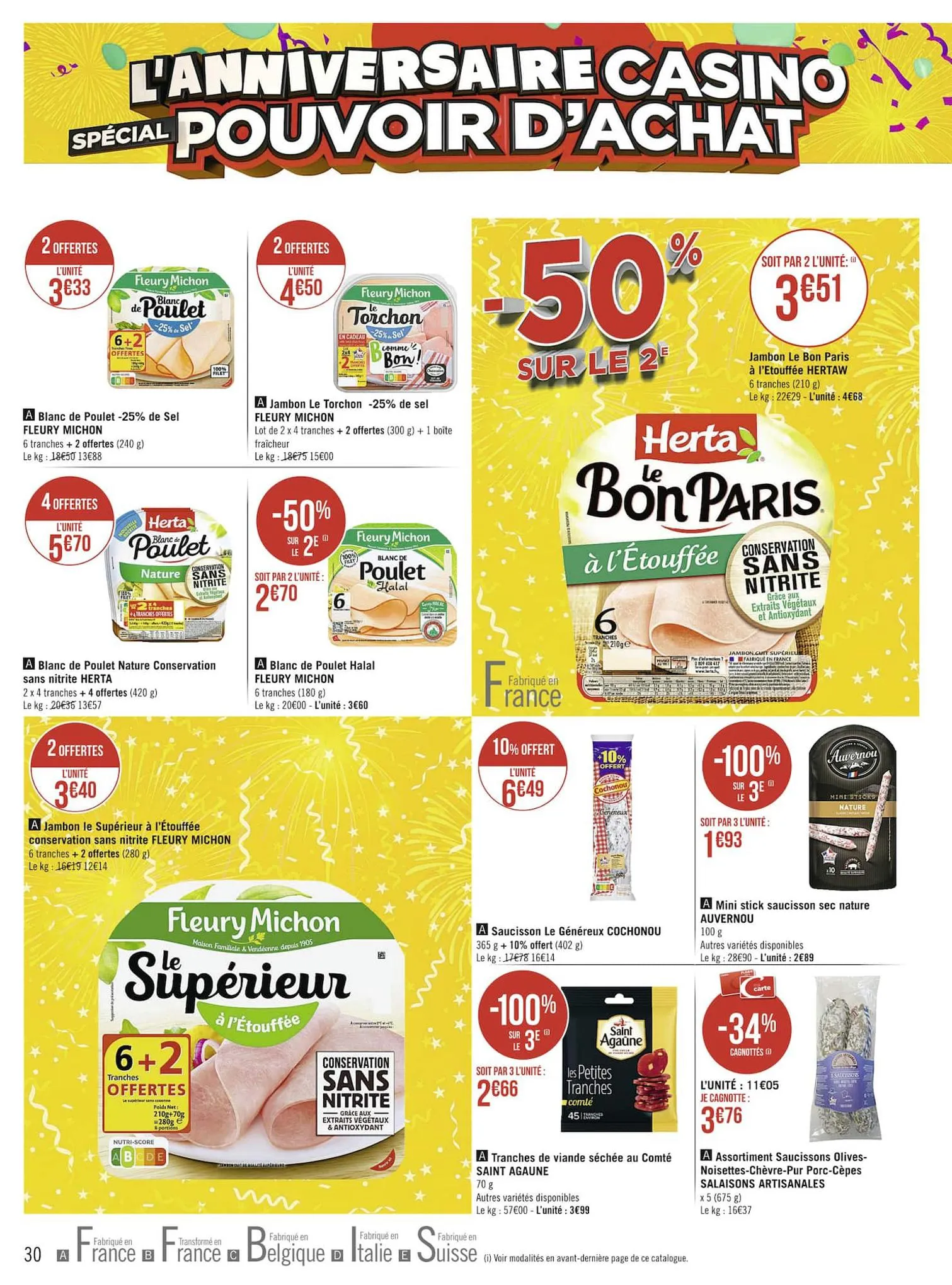 Catalogue Catalogue Casino Supermarchés, page 00030