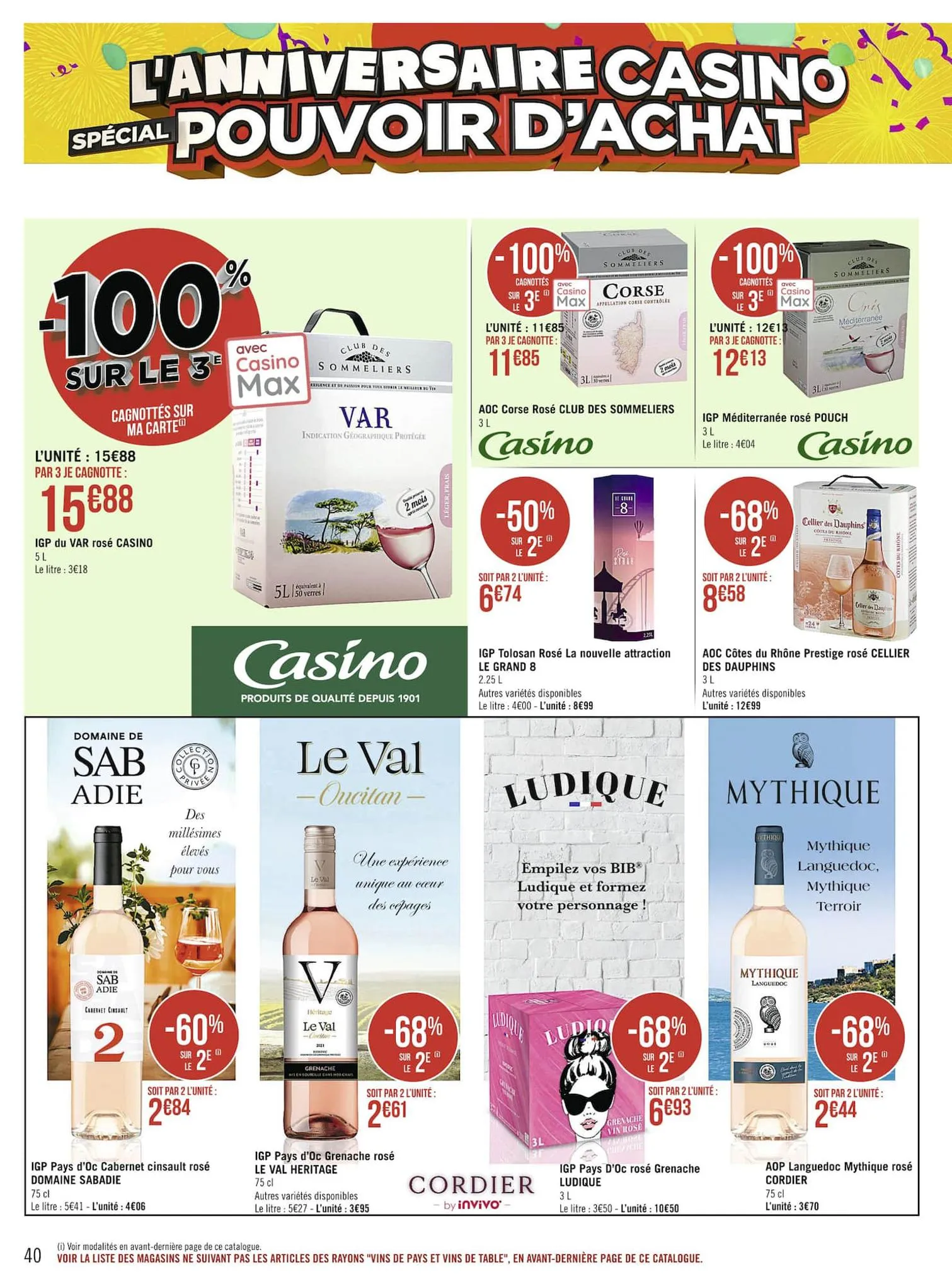 Catalogue Catalogue Casino Supermarchés, page 00040