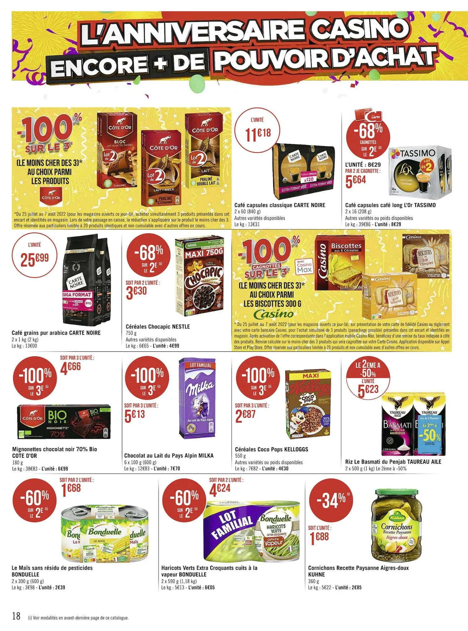 Catalogue Catalogue Casino Supermarchés, page 00018