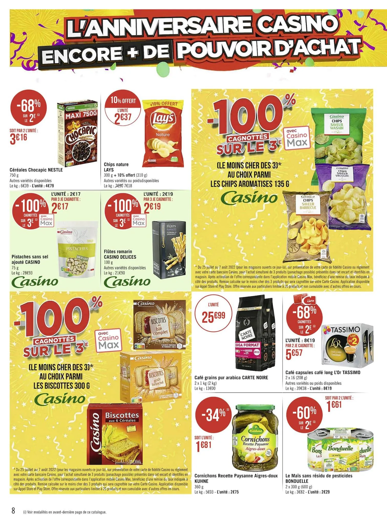 Catalogue Catalogue Casino Supermarchés, page 00008