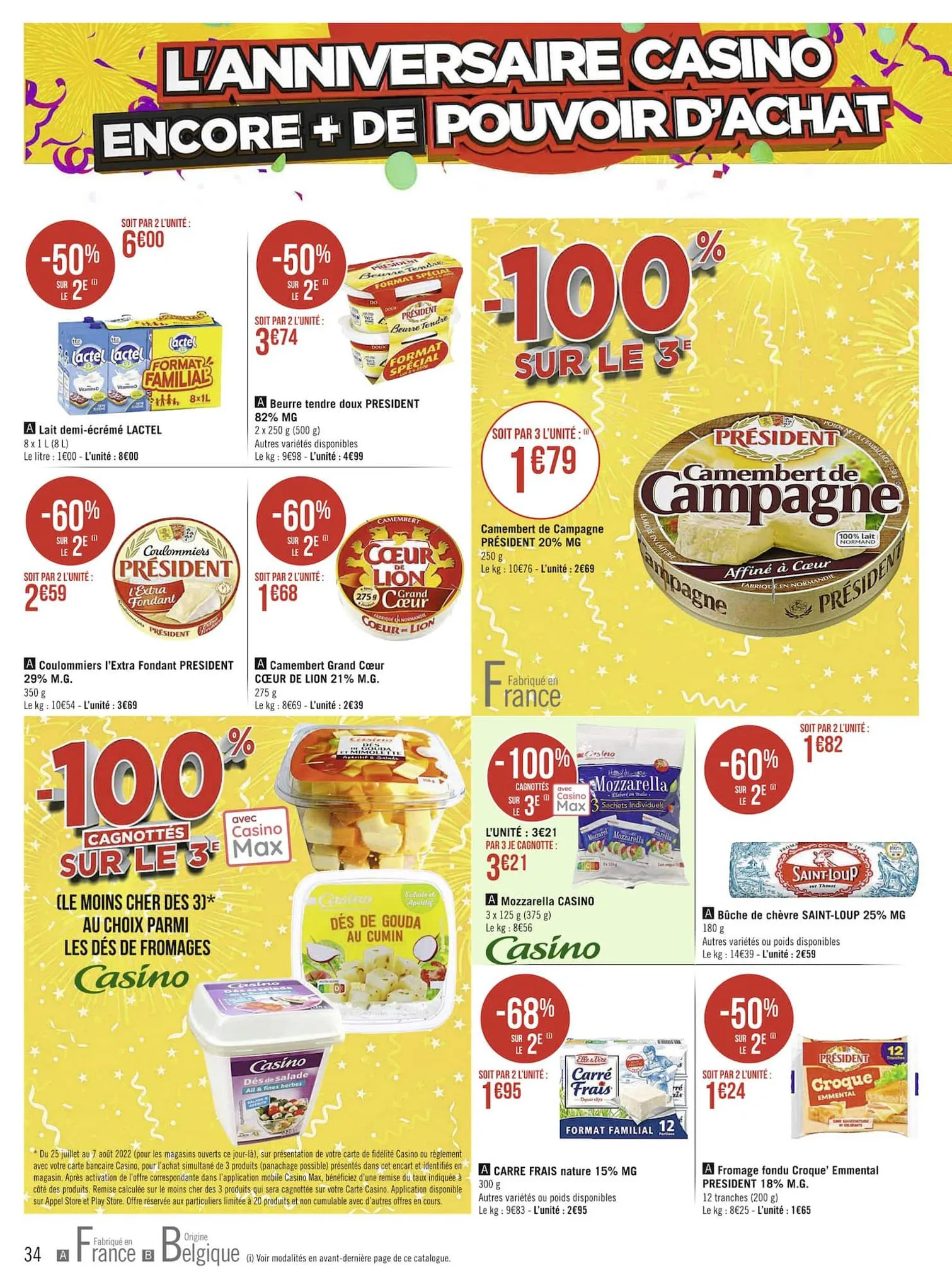 Catalogue Catalogue Casino Supermarchés, page 00034