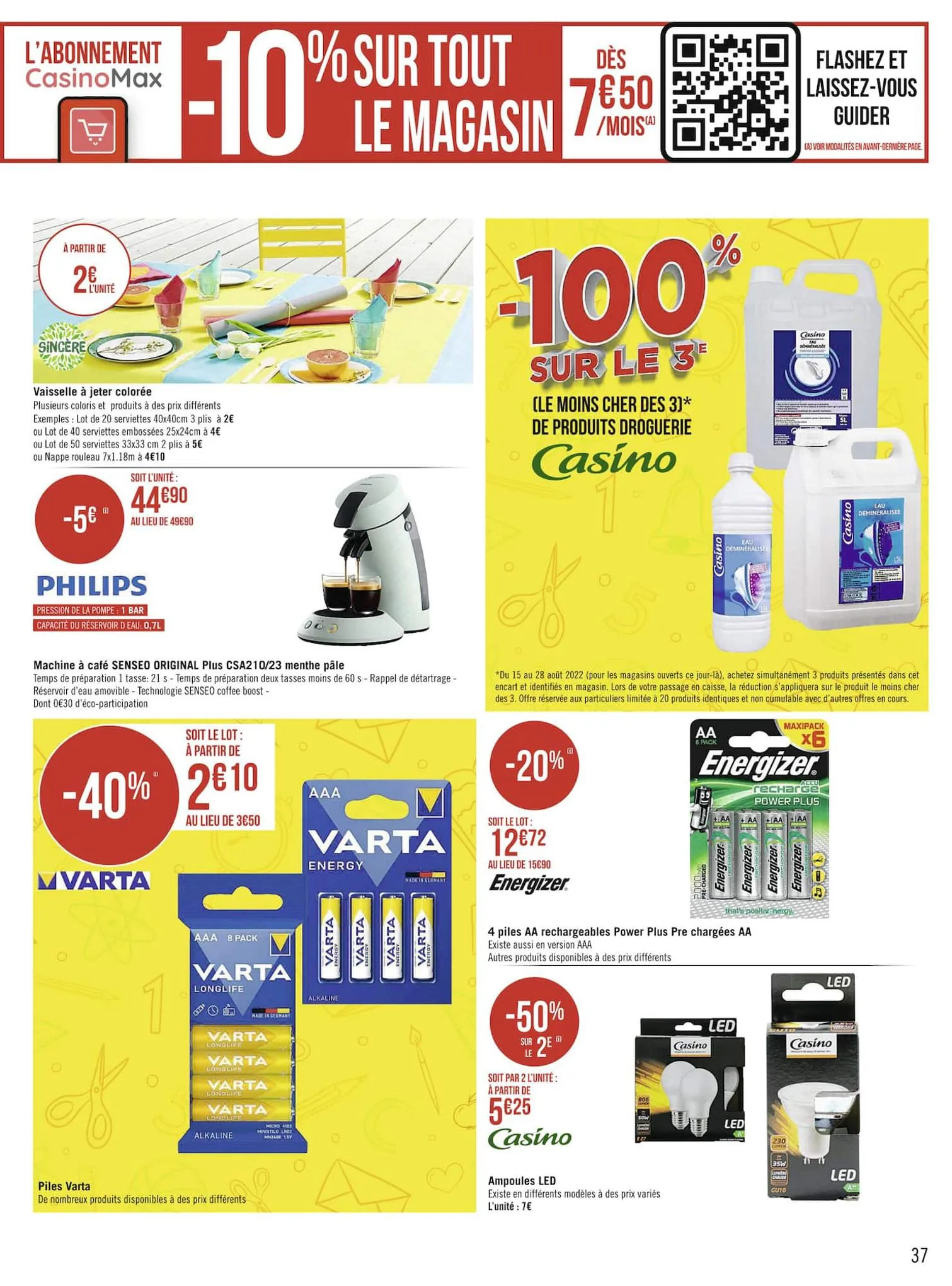 Catalogue Rentrée : pouvoir d'achat au max, page 00037