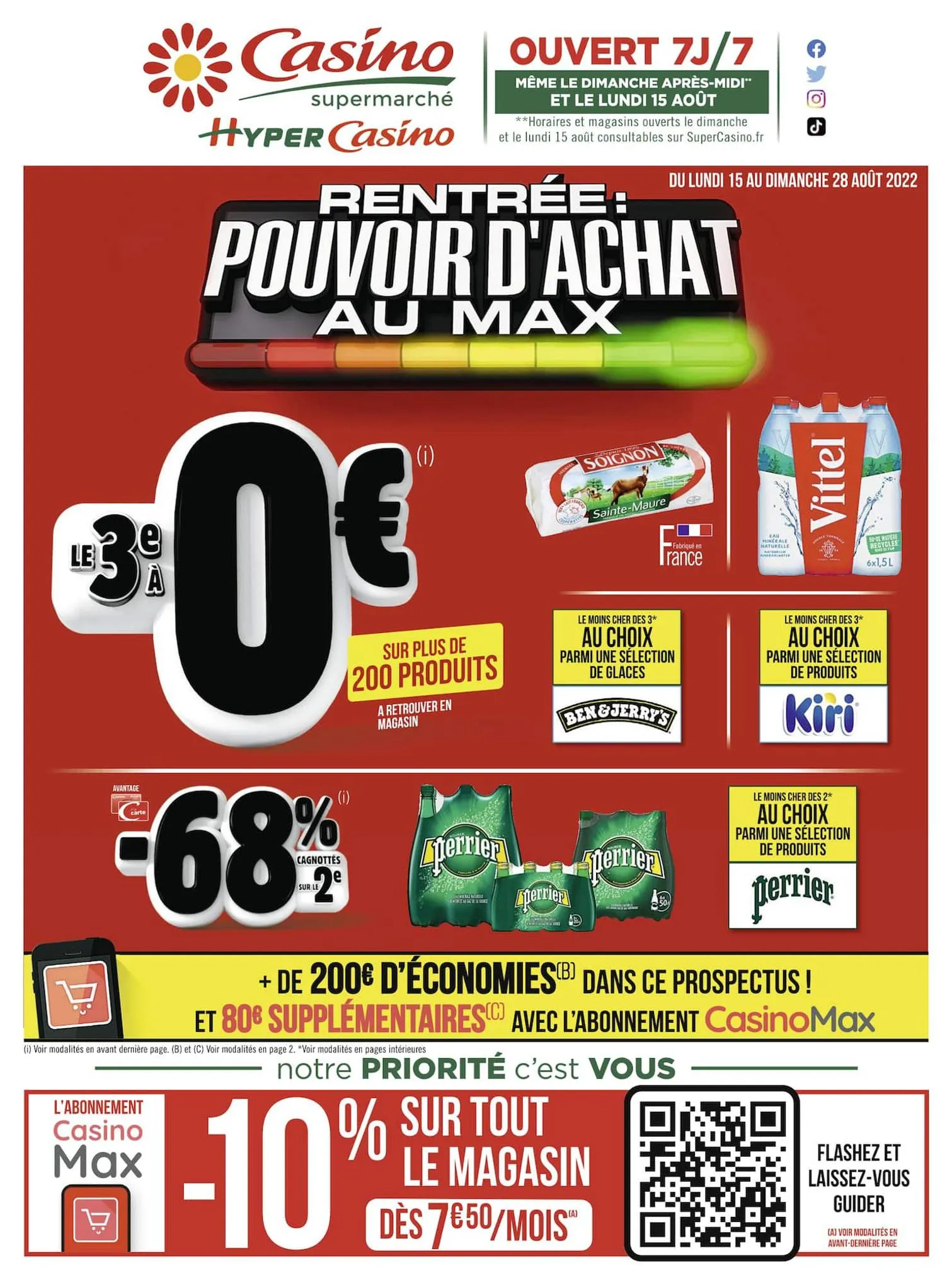 Catalogue Rentrée : pouvoir d'achat au max, page 00001