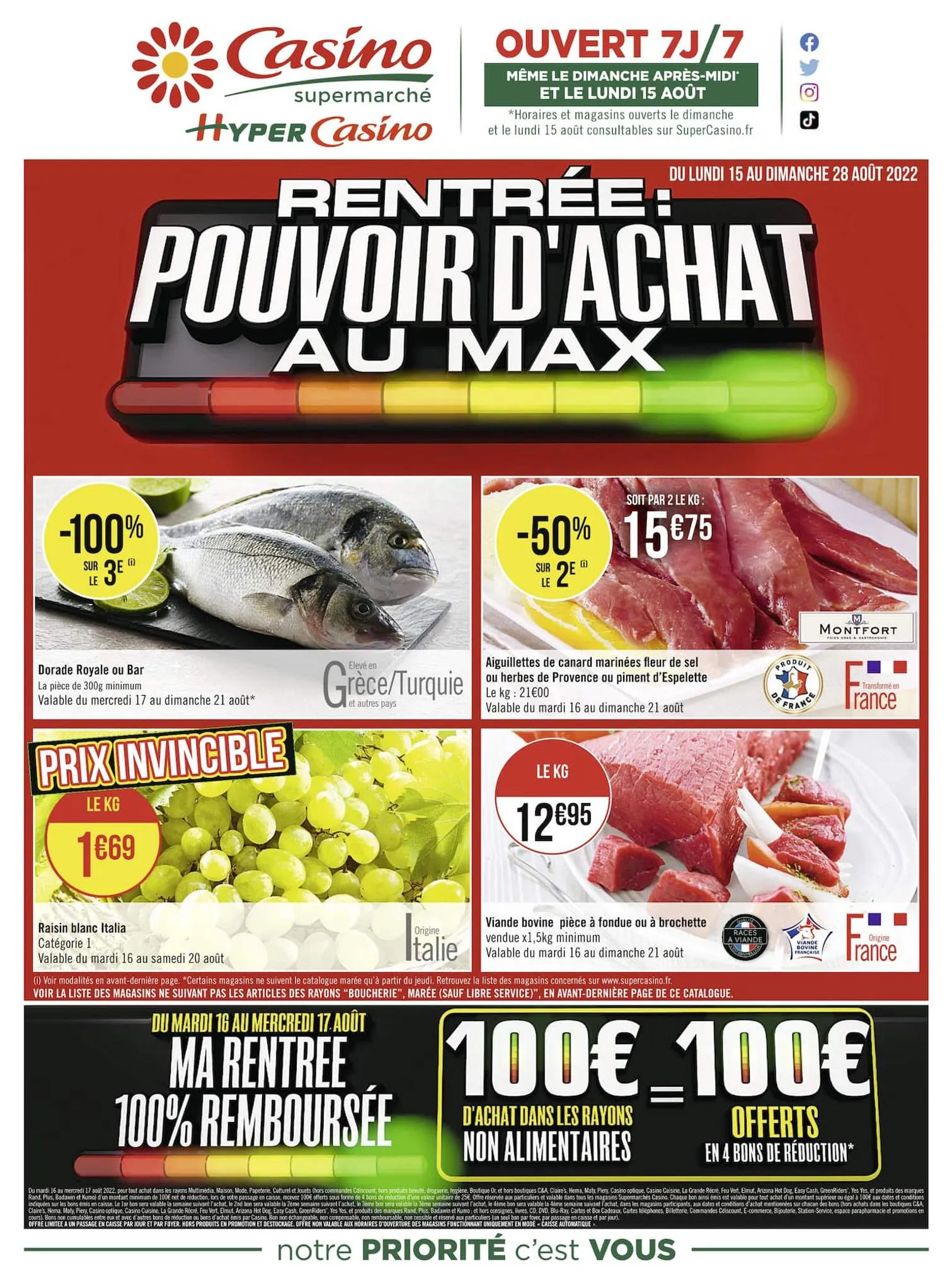 Catalogue Rentrée : pouvoir d'achat au max, page 00032