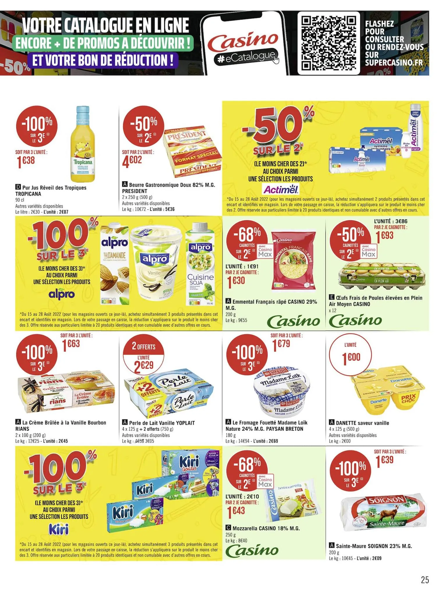 Catalogue Rentrée : pouvoir d'achat au max, page 00025