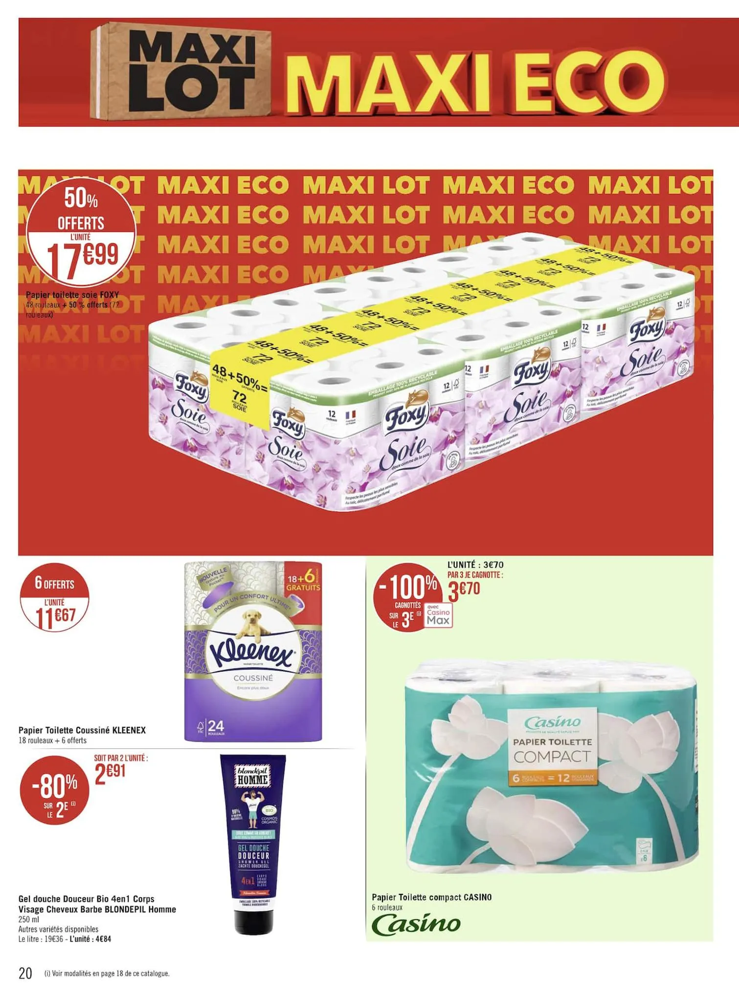 Catalogue Maxi lot, maxi eco, page 00020