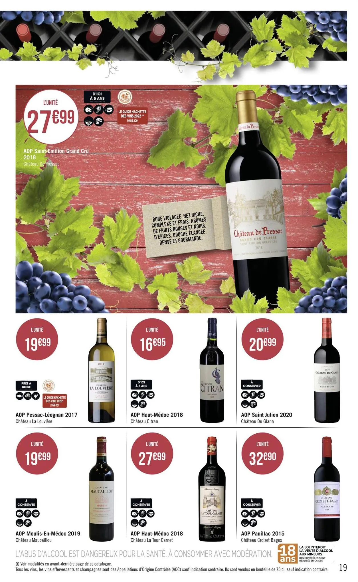 Catalogue Foire aux vins, page 00019