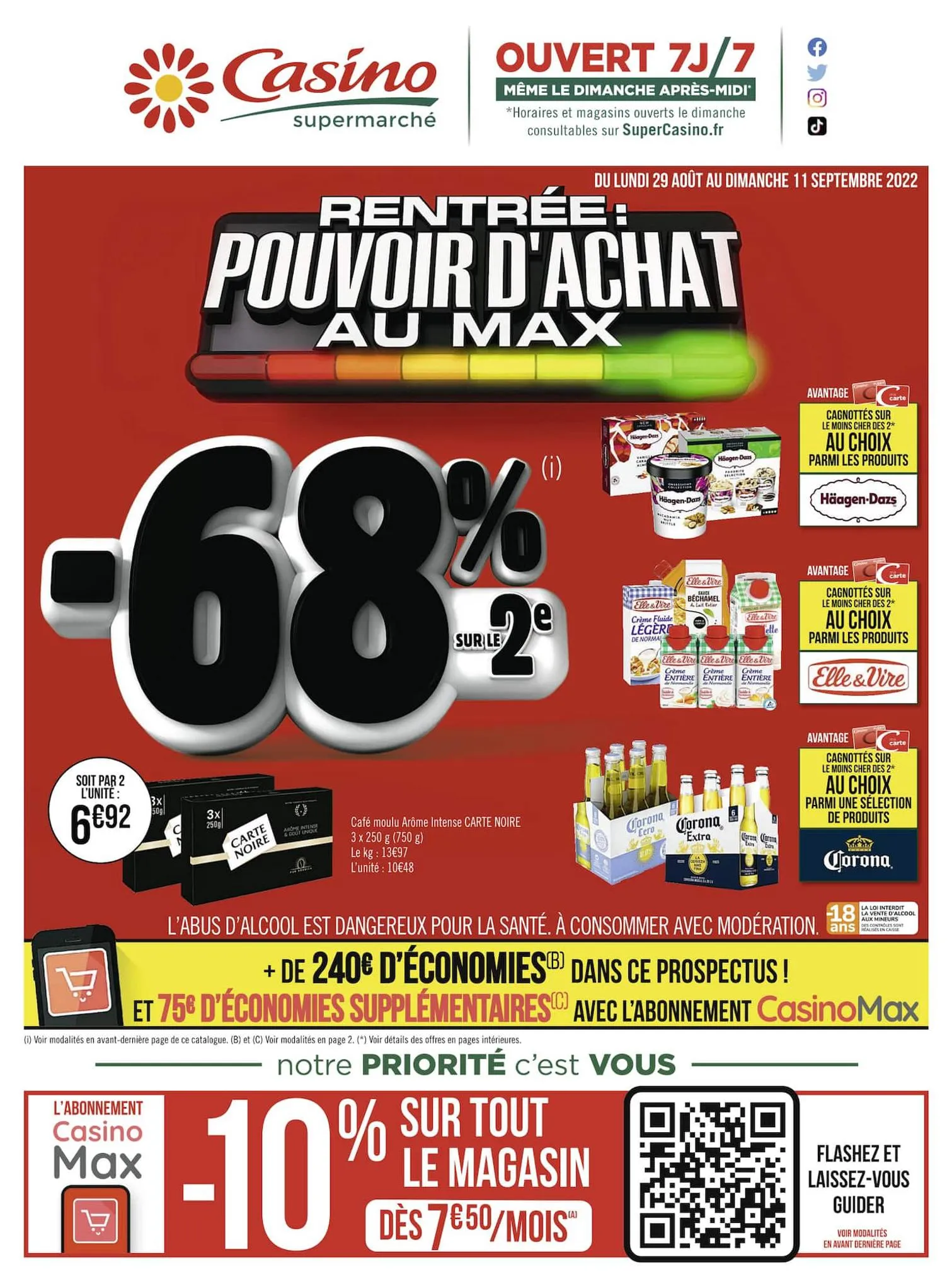 Catalogue Rentrée : pouvoir d'achat au max, page 00001