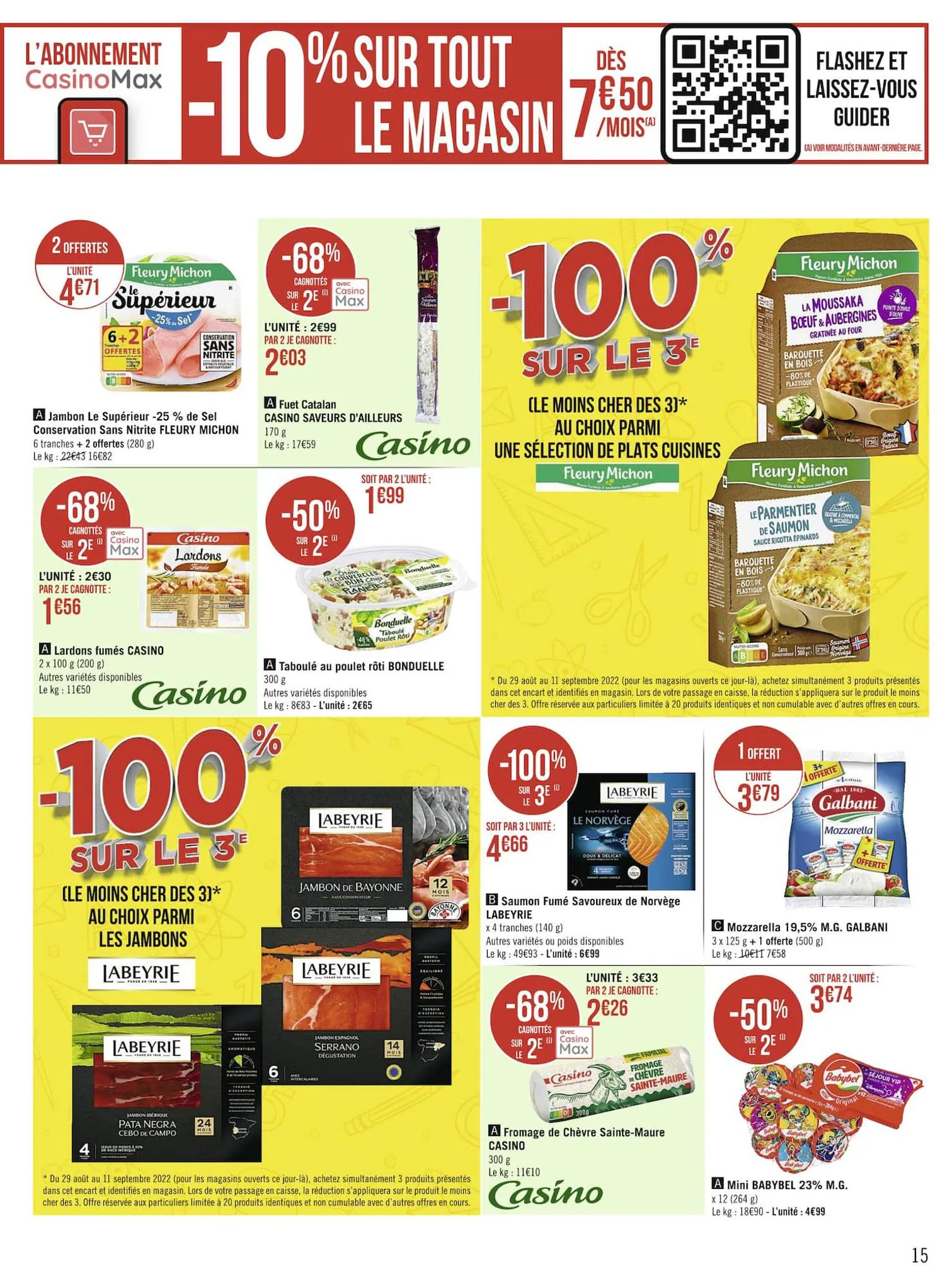 Catalogue Rentrée : pouvoir d'achat au max, page 00015