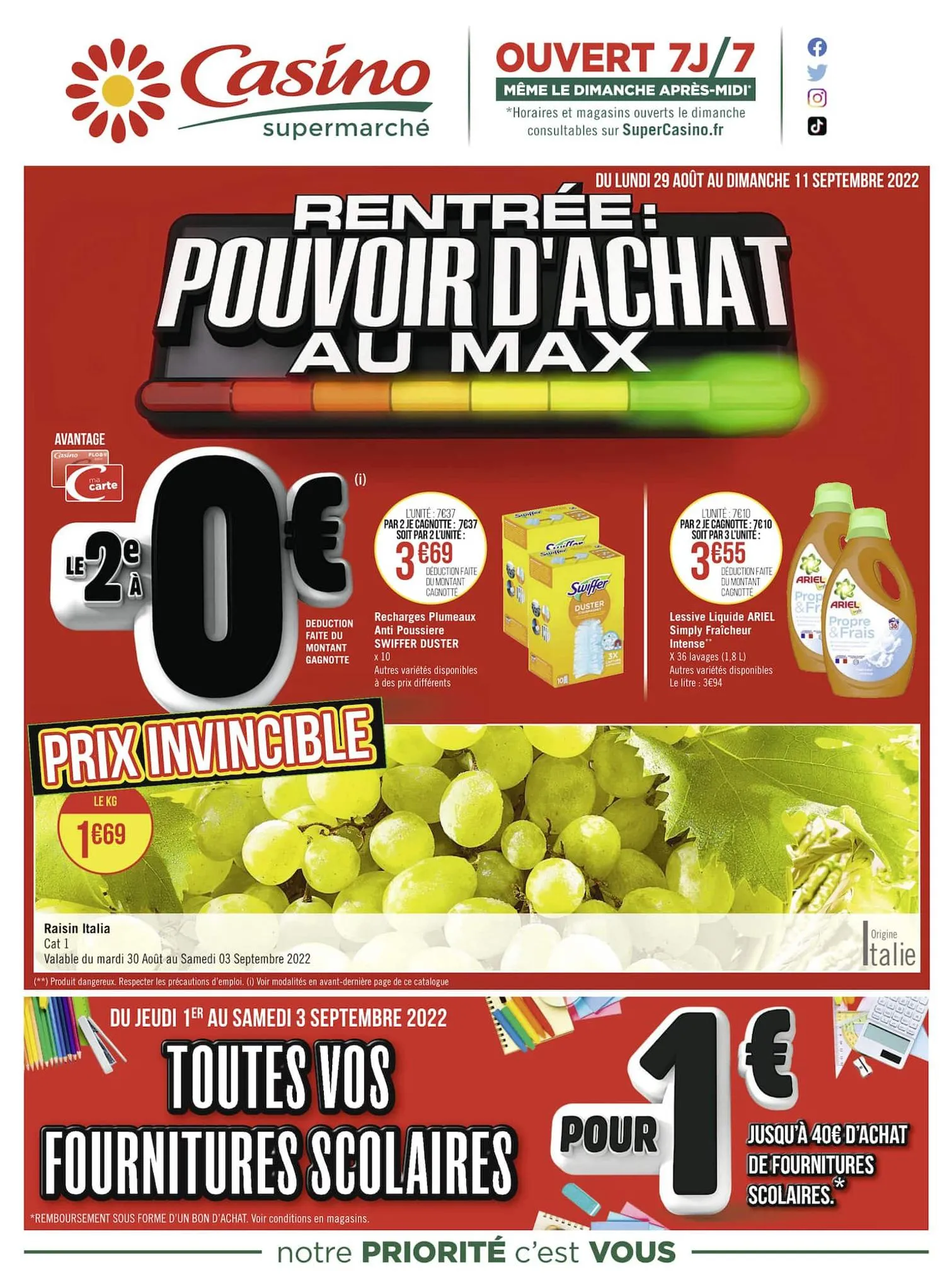 Catalogue Rentrée : pouvoir d'achat au max, page 00020