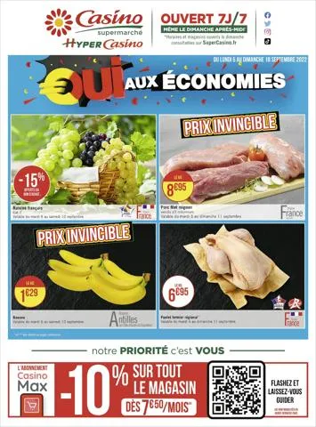 Oui aux économies