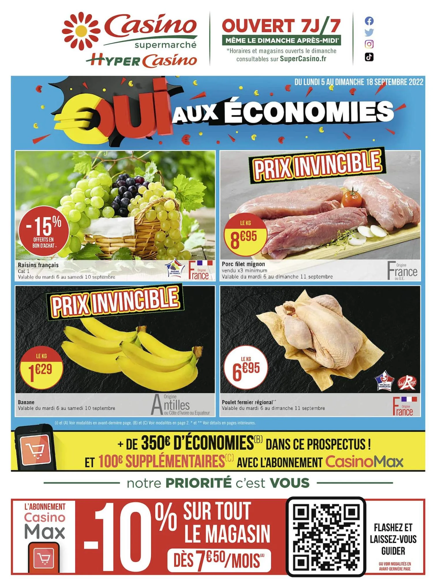 Catalogue Oui aux économies, page 00001