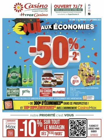 Oui aux économies