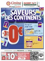 Catalogue Casino Supermarchés à Lyon | Saveurs des continents | 04/12/2022 - 11/12/2022