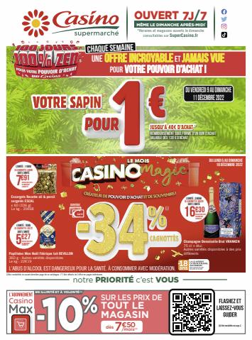 Catalogue Casino Supermarchés à Paris | Le mois Casino Magic | 04/12/2022 - 18/12/2022