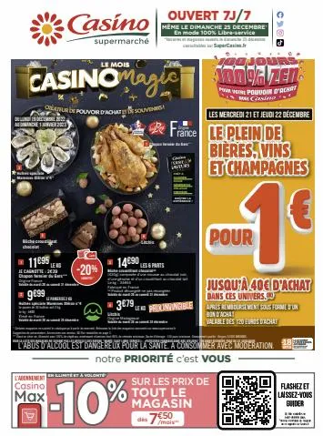 Le mois Casino Magic