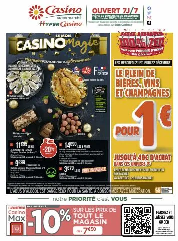 Le mois Casino Magic