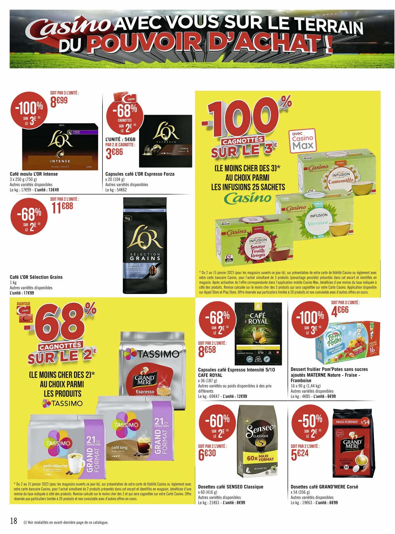 Catalogue Catalogue Casino Supermarchés, page 00018