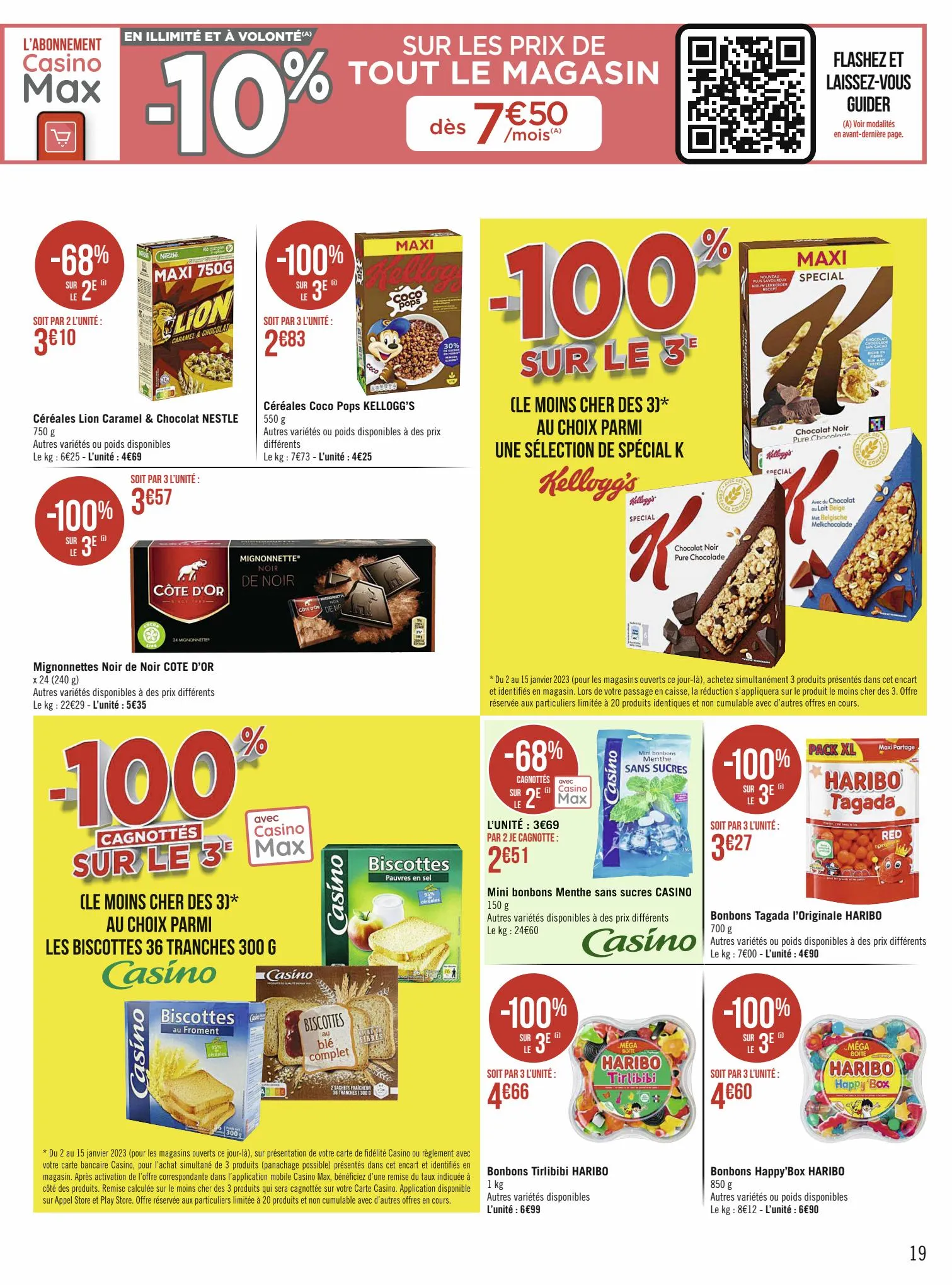 Catalogue Catalogue Casino Supermarchés, page 00019