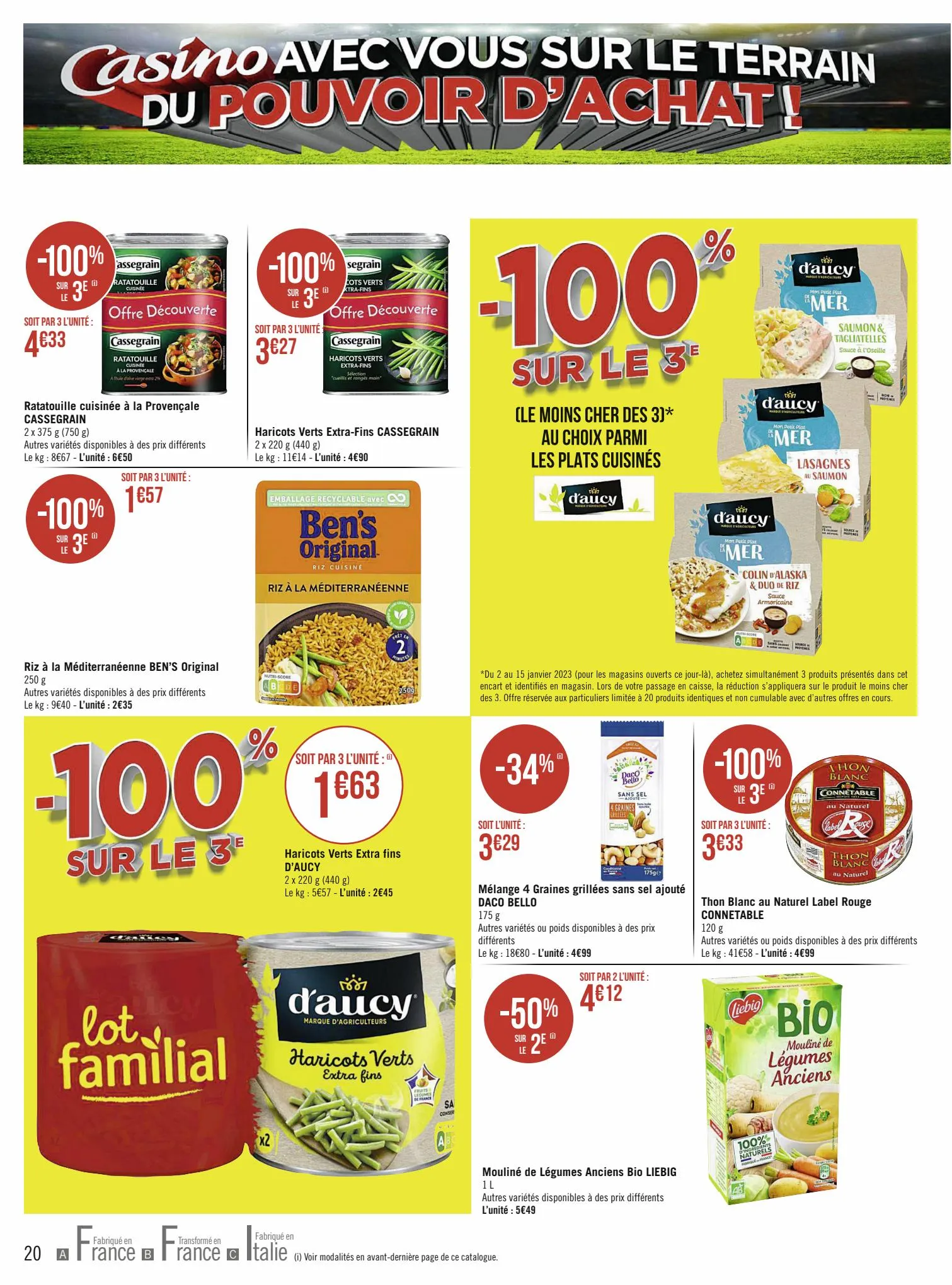 Catalogue Catalogue Casino Supermarchés, page 00020