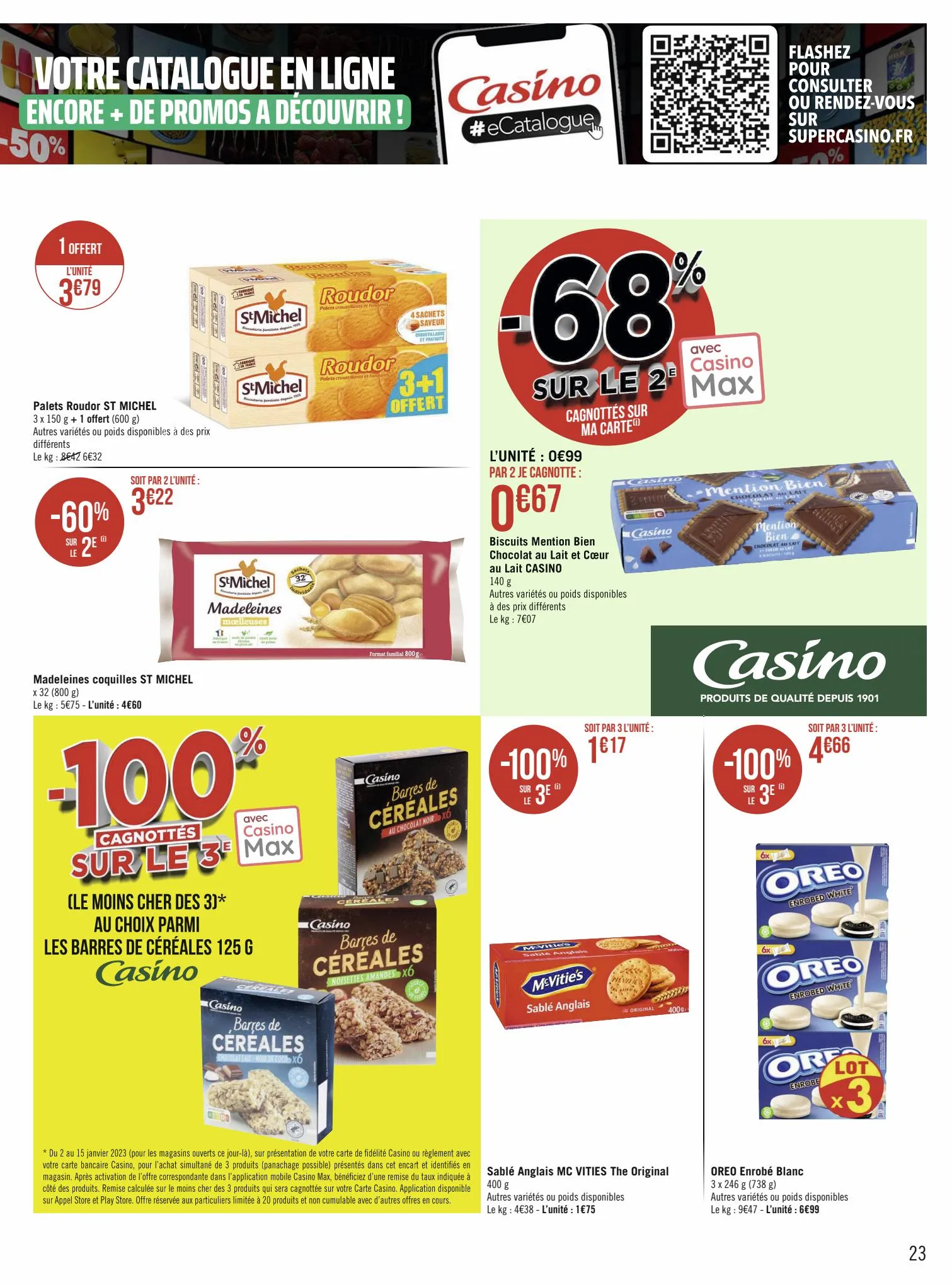 Catalogue Catalogue Casino Supermarchés, page 00023