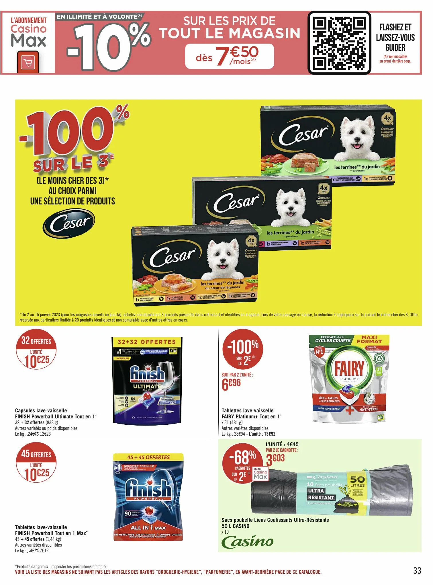 Catalogue Catalogue Casino Supermarchés, page 00033