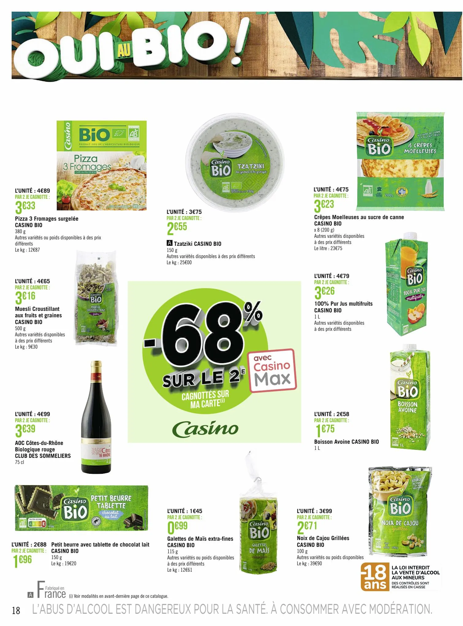 Catalogue Catalogue Casino Supermarchés, page 00018