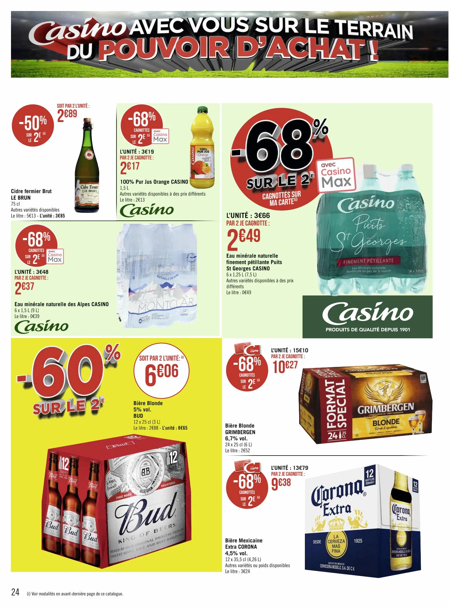 Catalogue Catalogue Casino Supermarchés, page 00024