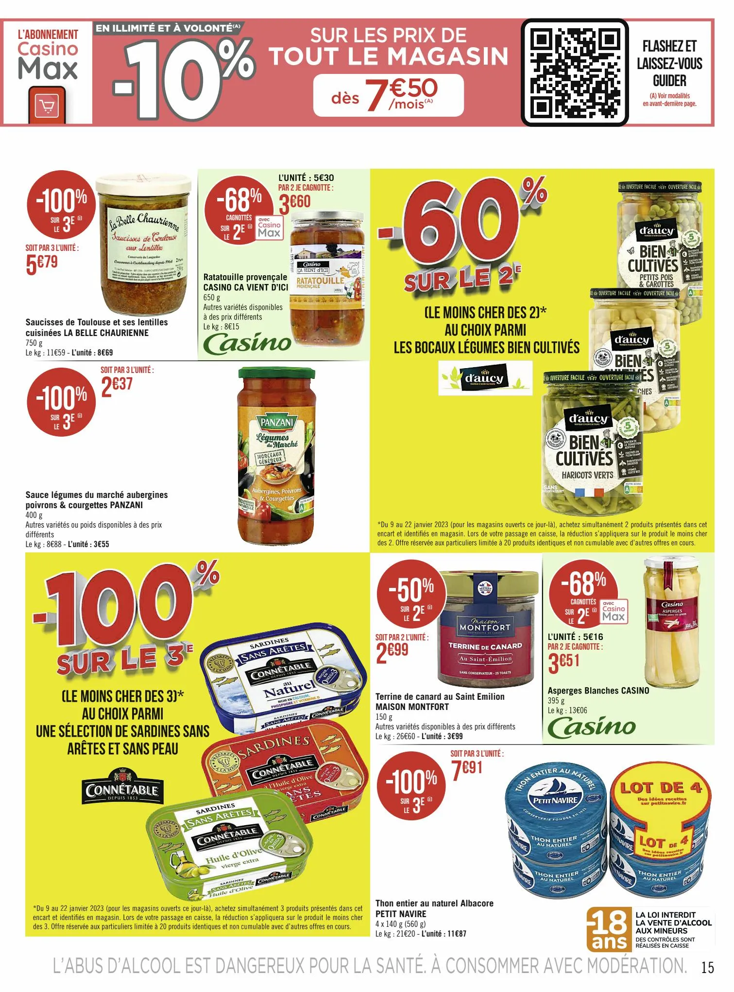 Catalogue Catalogue Casino Supermarchés, page 00015