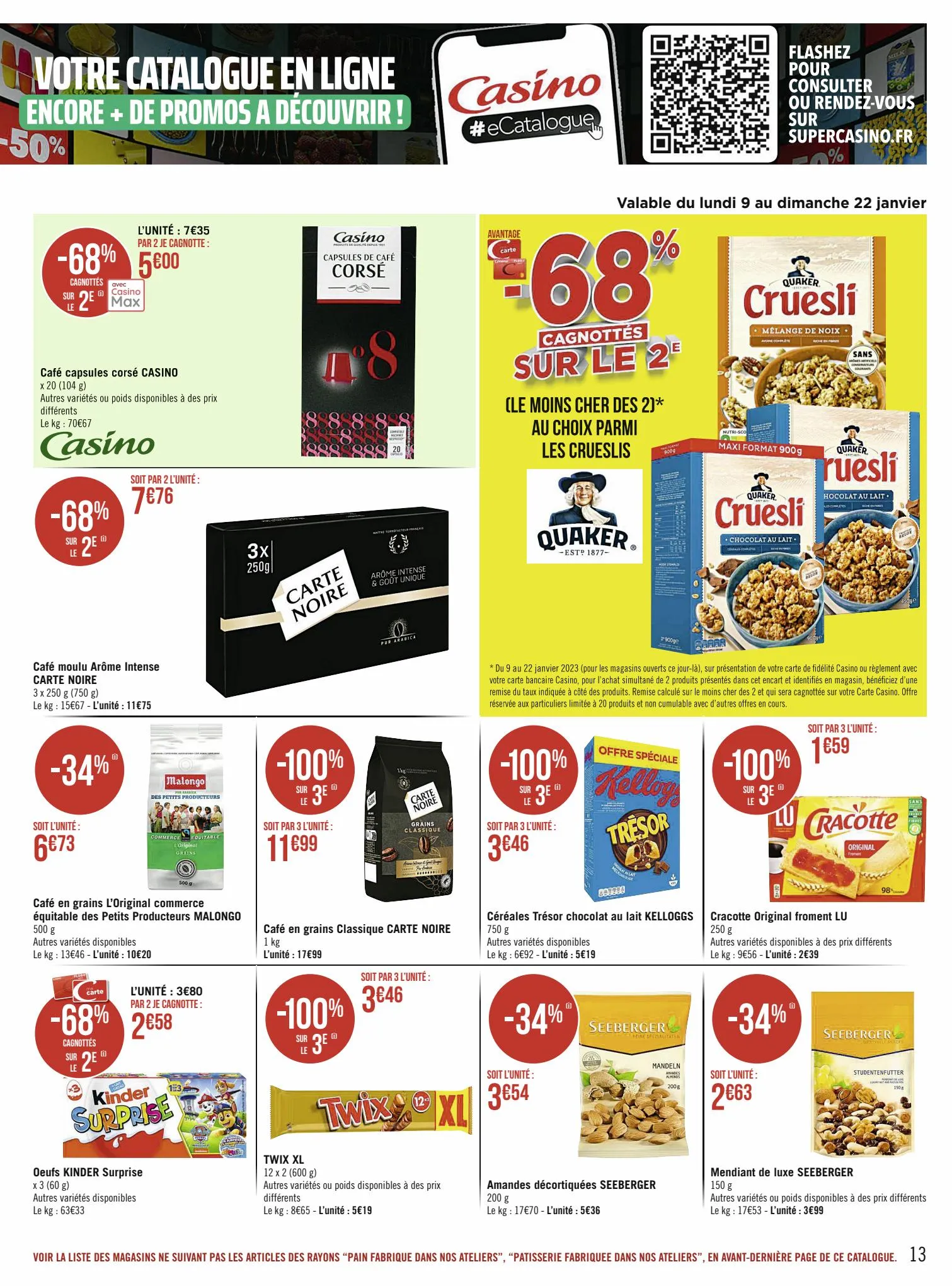 Catalogue Catalogue Casino Supermarchés, page 00013