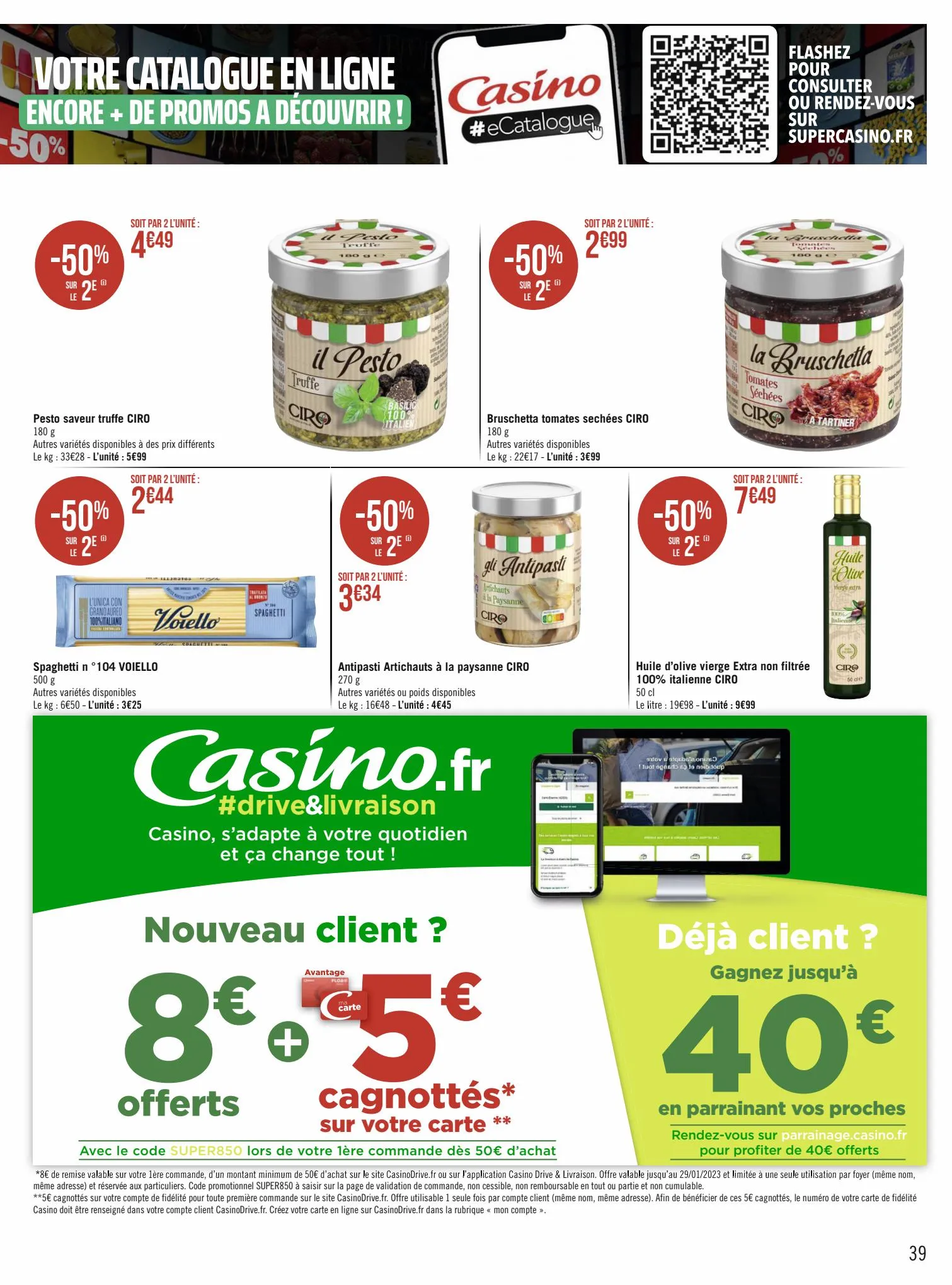 Catalogue Catalogue Casino Supermarchés, page 00039