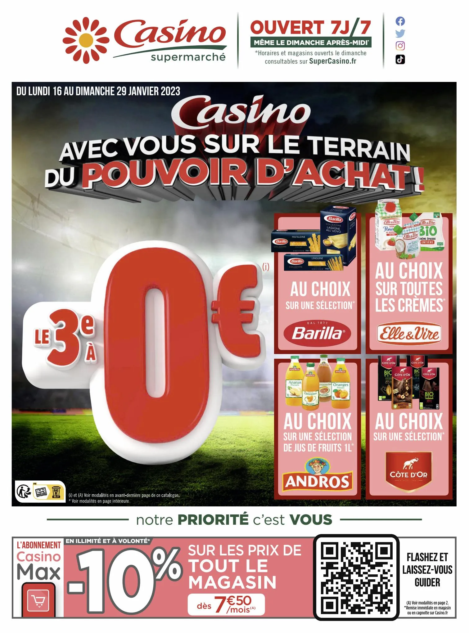 Catalogue Catalogue Casino Supermarchés, page 00074