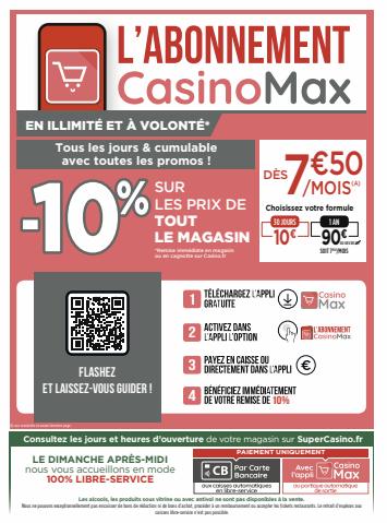 Catalogue Casino Supermarchés à Nice | Catalogue Casino Supermarchés | 15/01/2023 - 29/01/2023