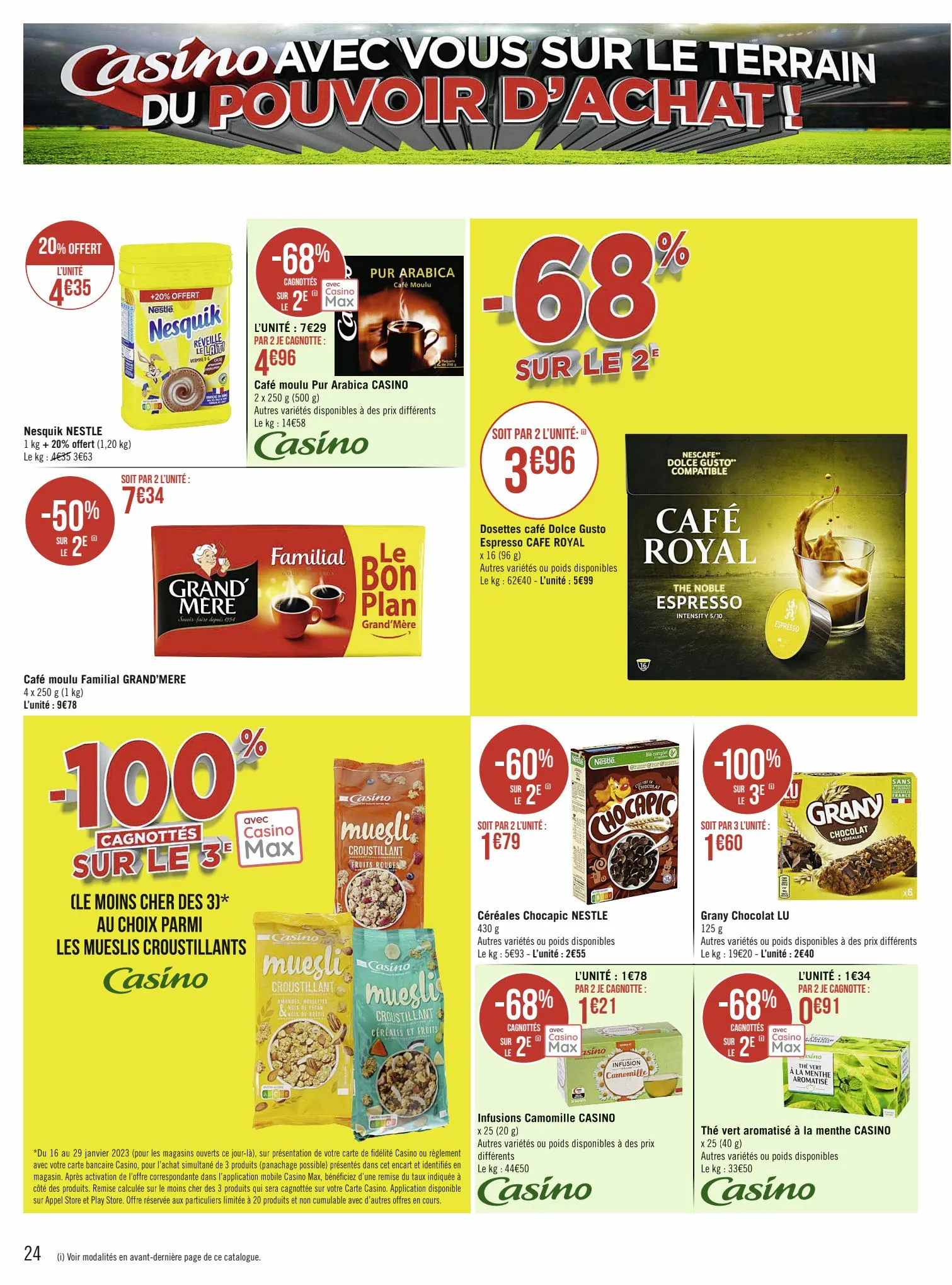 Catalogue Catalogue Casino Supermarchés, page 00024