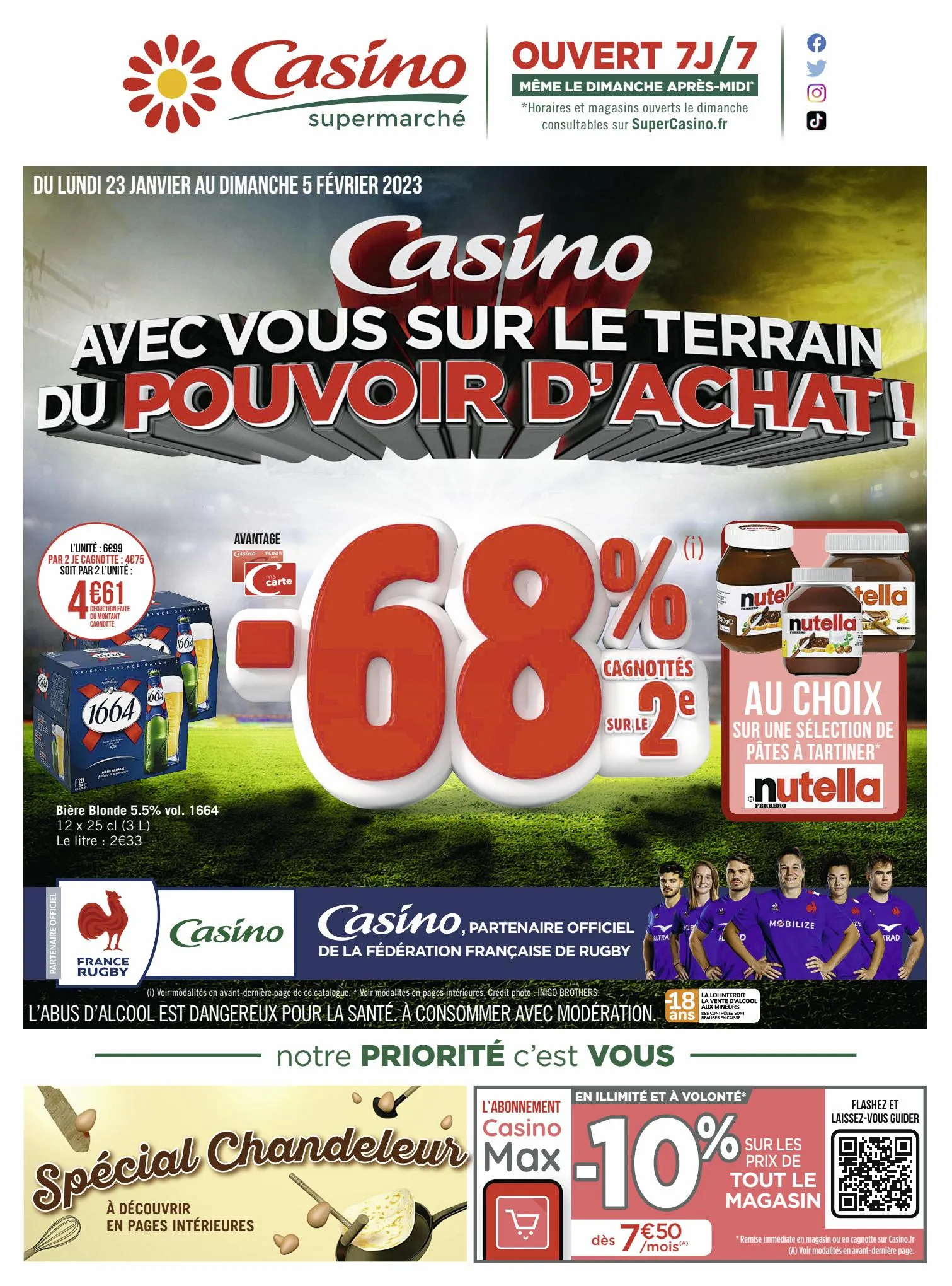 Catalogue Catalogue Casino Supermarchés, page 00001