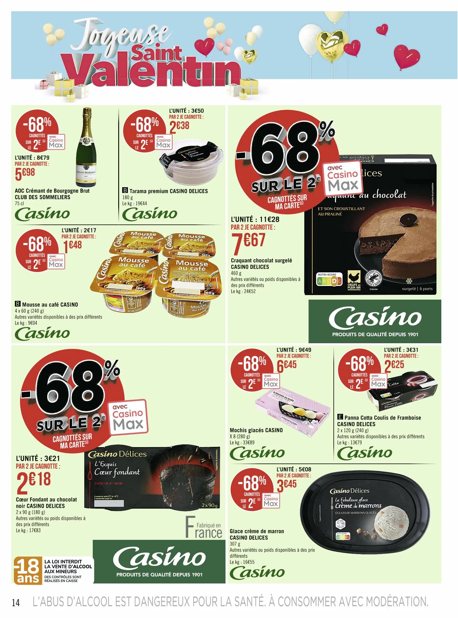 Catalogue Catalogue Casino Supermarchés, page 00014