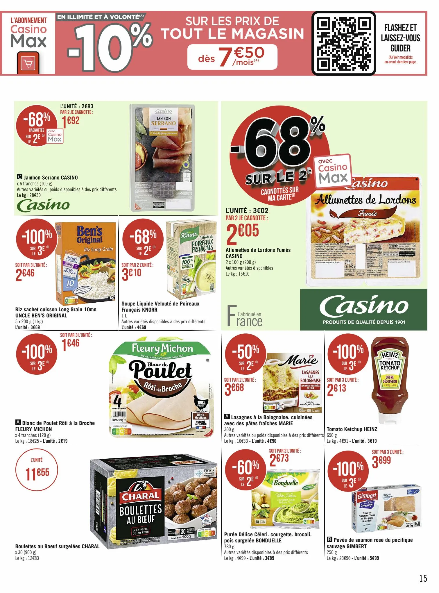 Catalogue Catalogue Casino Supermarchés, page 00015