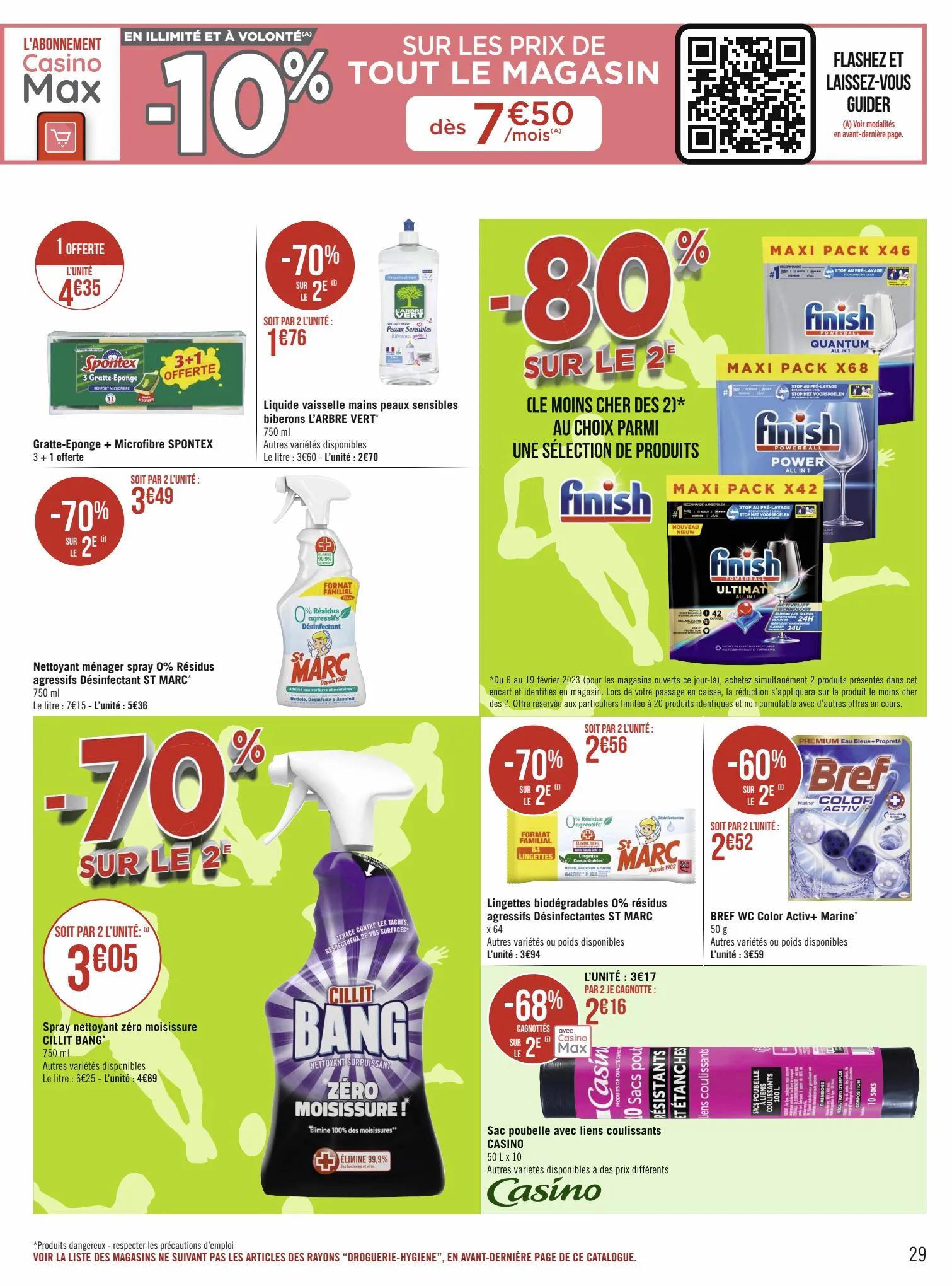 Catalogue Catalogue Casino Supermarchés, page 00029