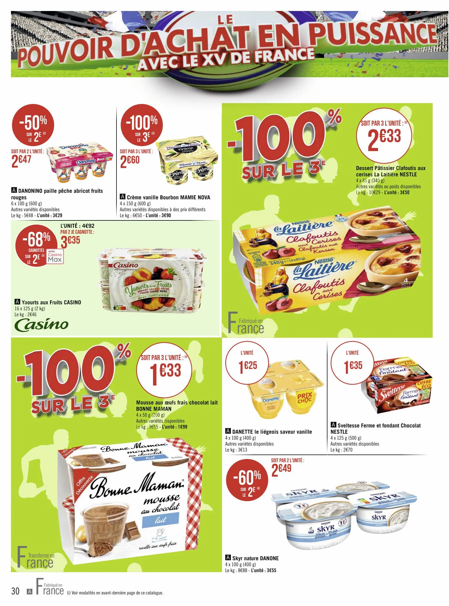 Catalogue Catalogue Casino Supermarchés, page 00030