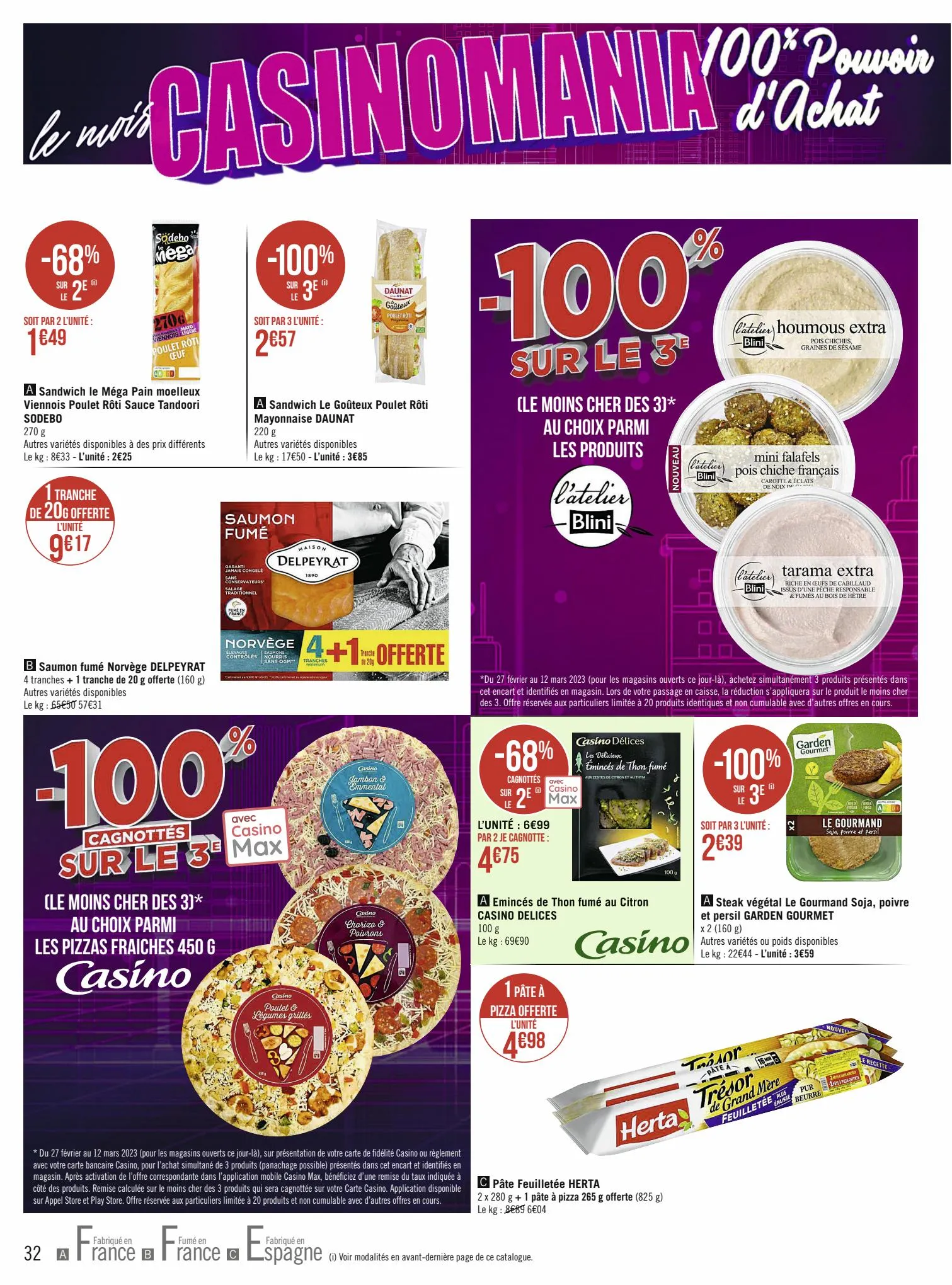 Catalogue Catalogue Casino Supermarchés, page 00032
